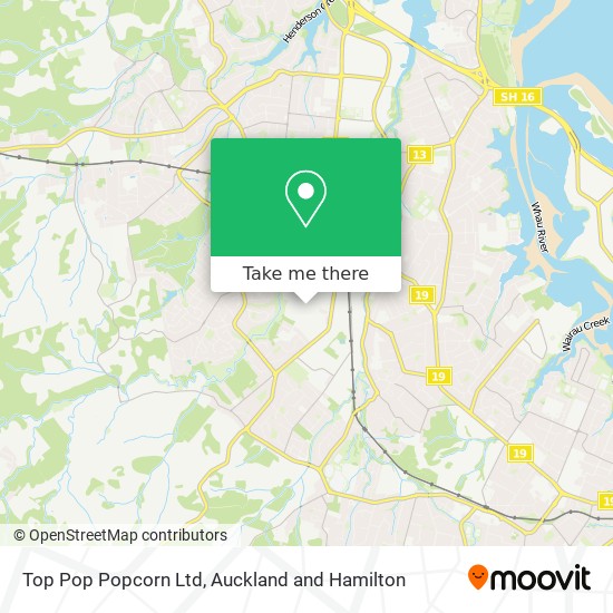 Top Pop Popcorn Ltd map