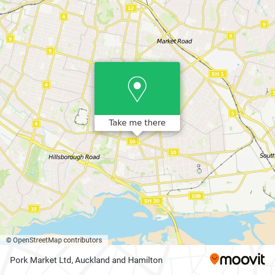 Pork Market Ltd map