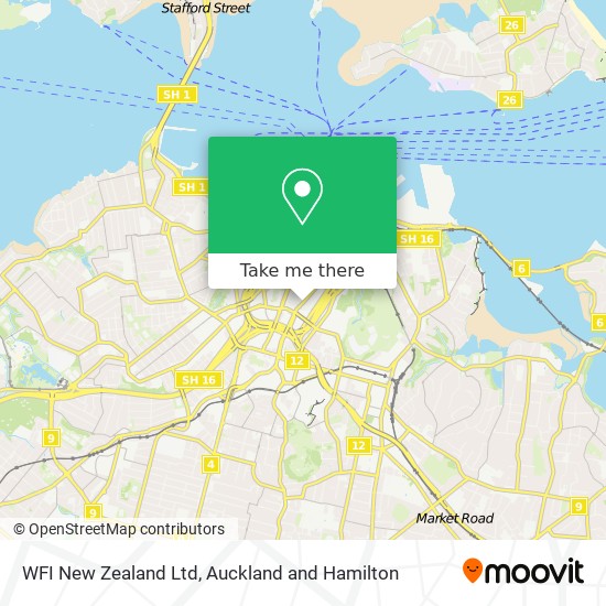 WFI New Zealand Ltd map