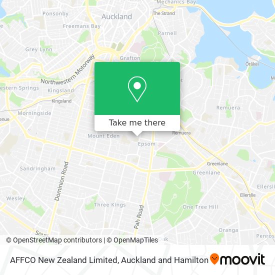 AFFCO New Zealand Limited map