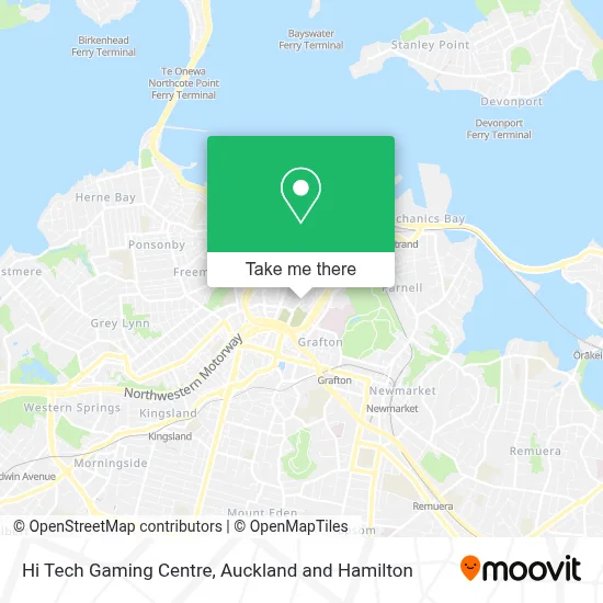 Hi Tech Gaming Centre map