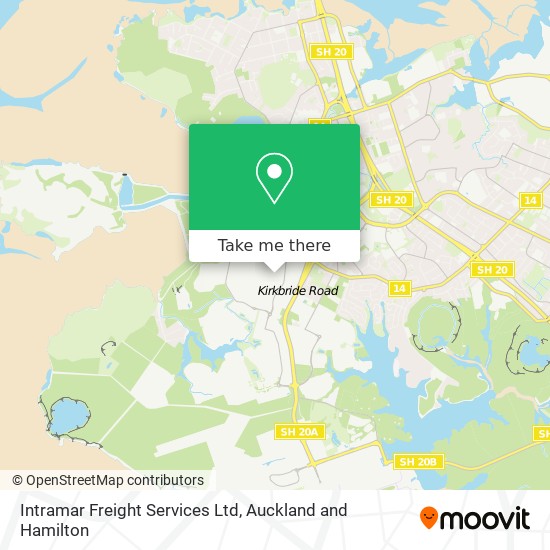 Intramar Freight Services Ltd map