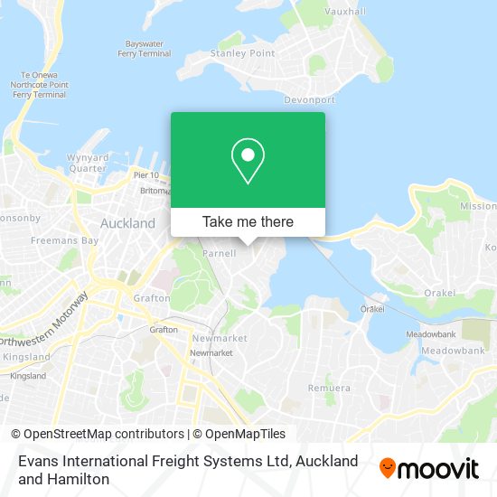 Evans International Freight Systems Ltd地图