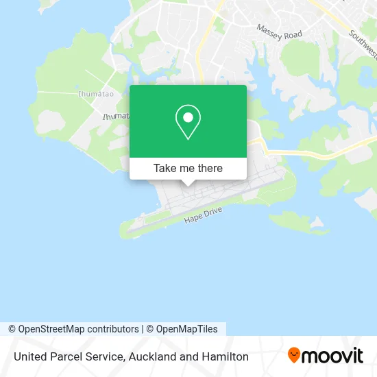 United Parcel Service map