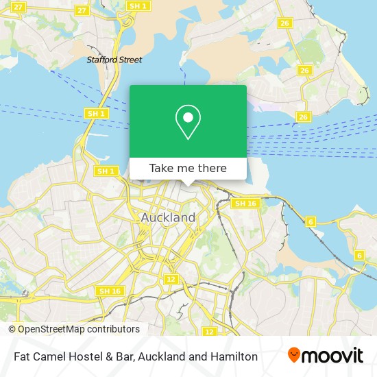 Fat Camel Hostel & Bar map