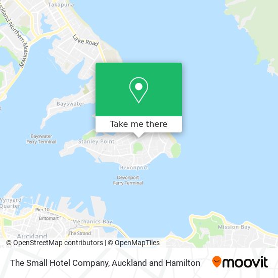 The Small Hotel Company map