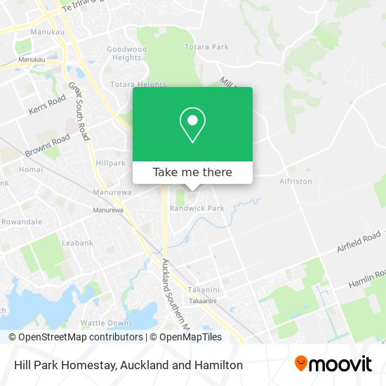 Hill Park Homestay map