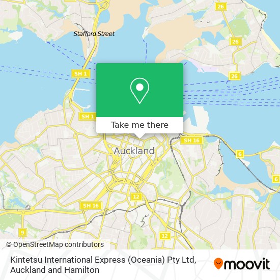 Kintetsu International Express (Oceania) Pty Ltd map