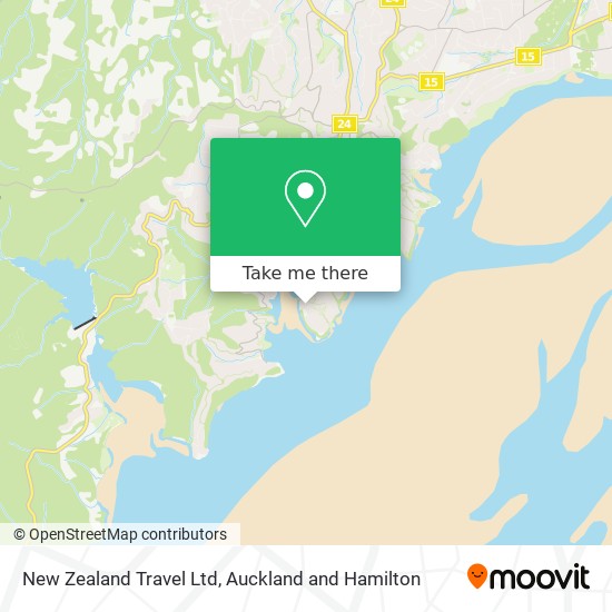 New Zealand Travel Ltd地图
