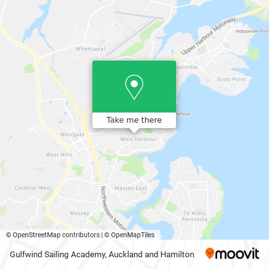 Gulfwind Sailing Academy map