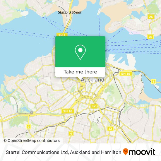 Startel Communications Ltd map