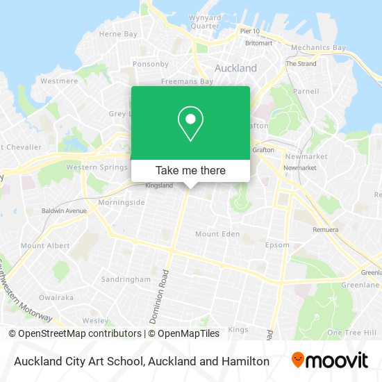 Auckland City Art School地图