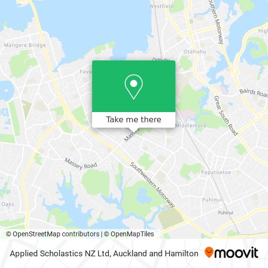 Applied Scholastics NZ Ltd map