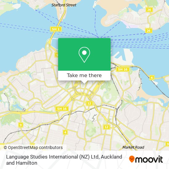 Language Studies International (NZ) Ltd地图