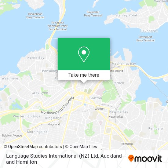 Language Studies International (NZ) Ltd地图