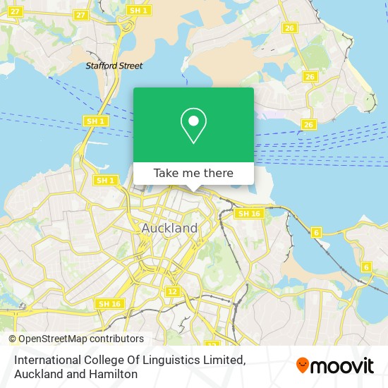 International College Of Linguistics Limited map