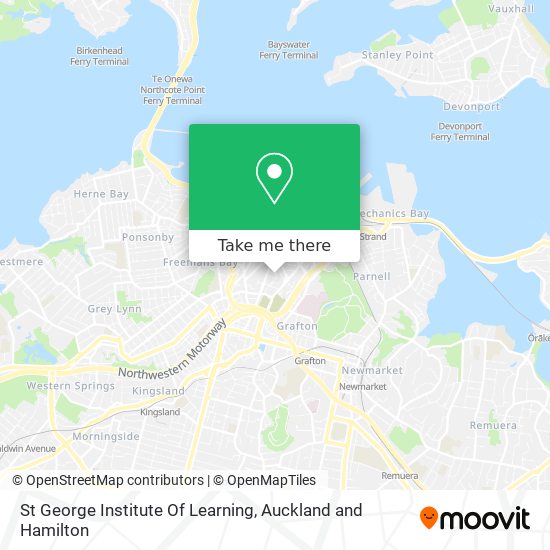 St George Institute Of Learning map