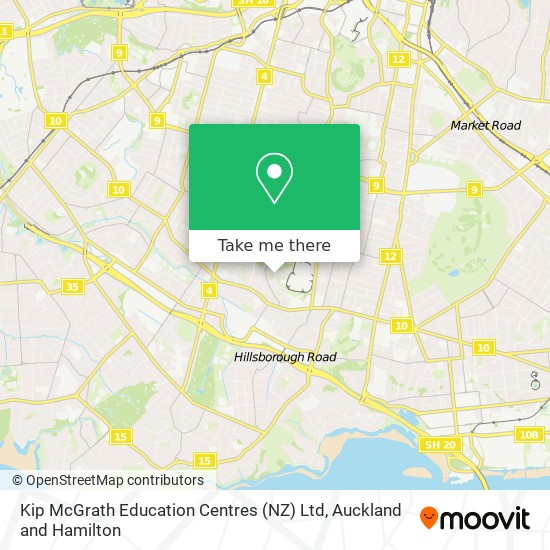 Kip McGrath Education Centres (NZ) Ltd地图