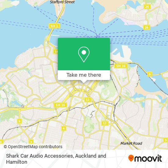 Shark Car Audio Accessories map