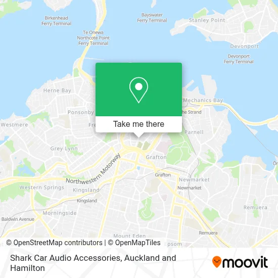 Shark Car Audio Accessories map
