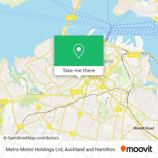 Metro Motor Holdings Ltd map