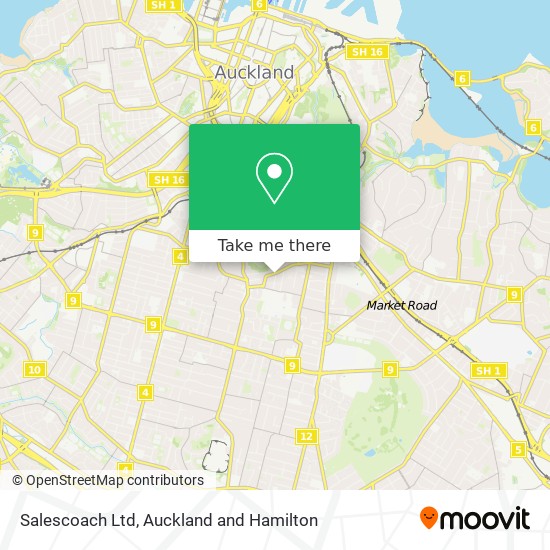 Salescoach Ltd map