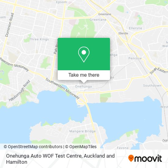 Onehunga Auto WOF Test Centre地图