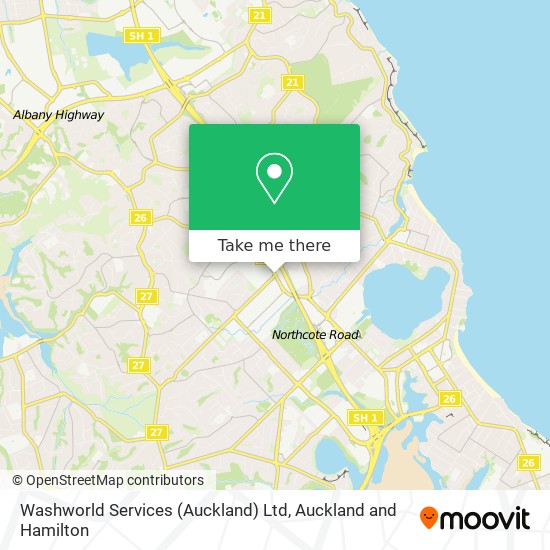 Washworld Services (Auckland) Ltd map