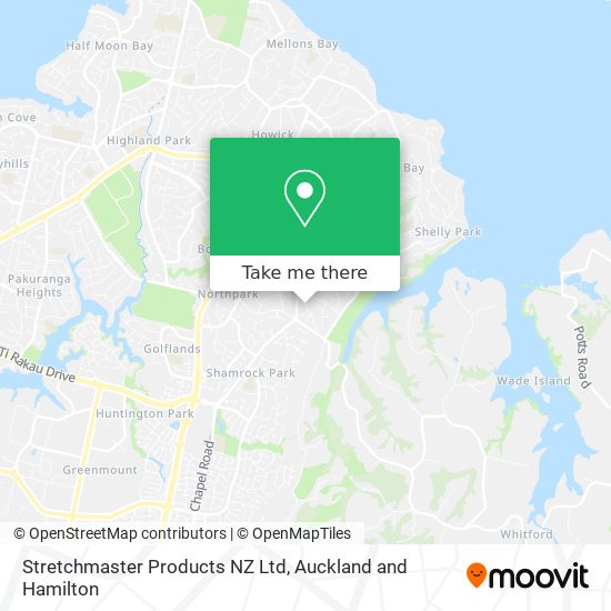 Stretchmaster Products NZ Ltd map