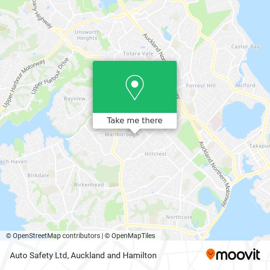 Auto Safety Ltd map