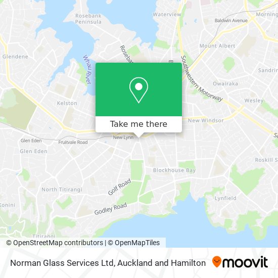 Norman Glass Services Ltd map