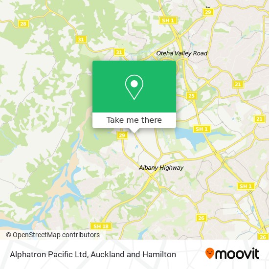 Alphatron Pacific Ltd map