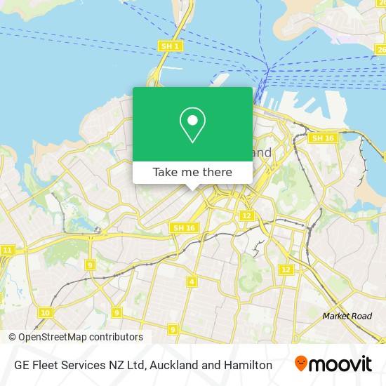 GE Fleet Services NZ Ltd map