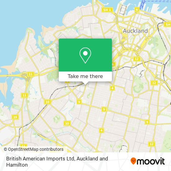 British American Imports Ltd地图