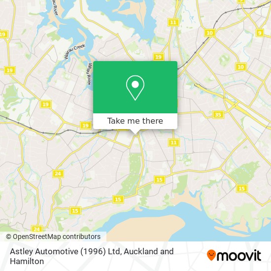 Astley Automotive (1996) Ltd map