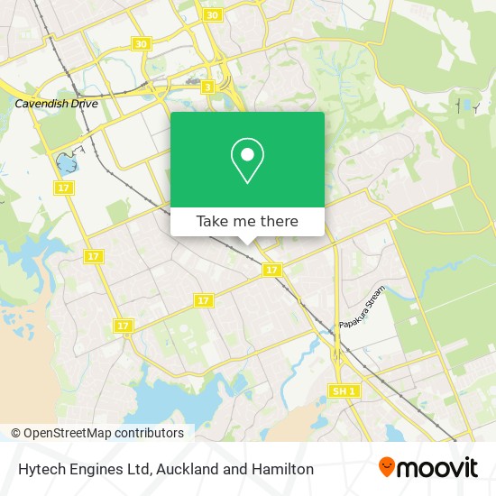Hytech Engines Ltd map