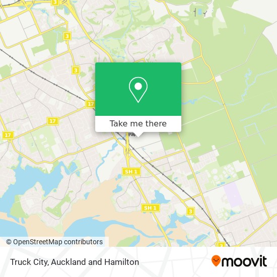 Truck City map