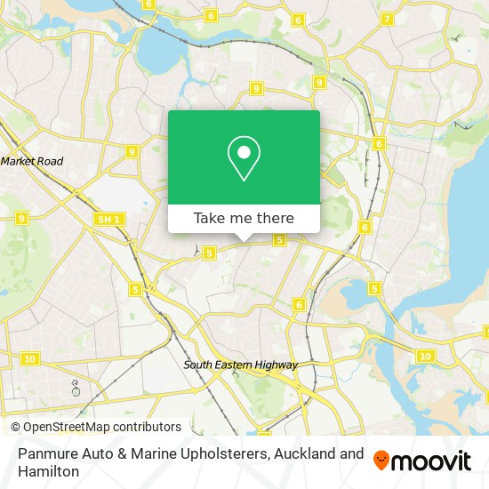 Panmure Auto & Marine Upholsterers地图