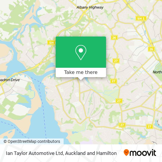 Ian Taylor Automotive Ltd map