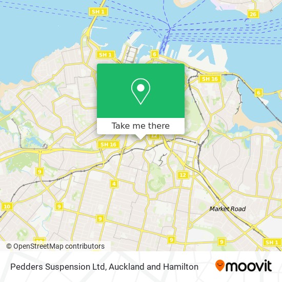 Pedders Suspension Ltd map