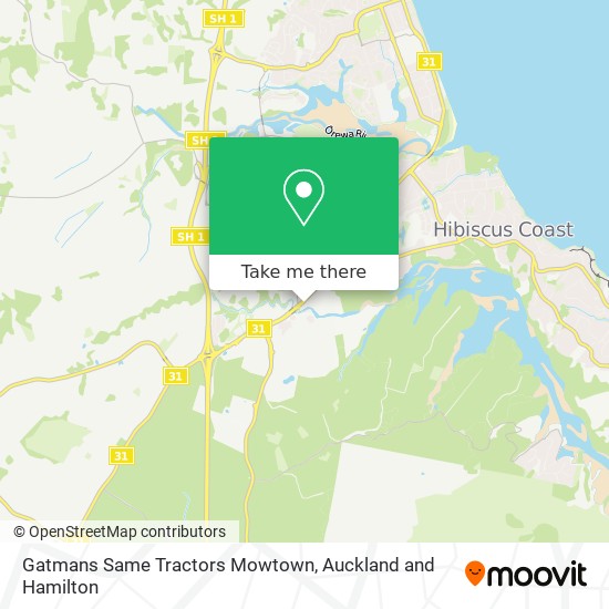 Gatmans Same Tractors Mowtown map