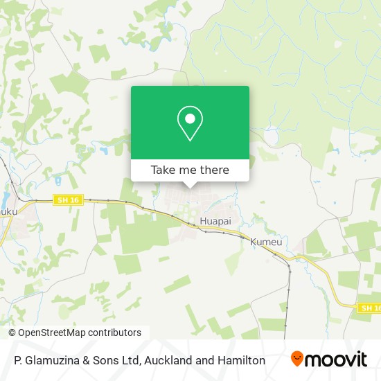 P. Glamuzina & Sons Ltd map