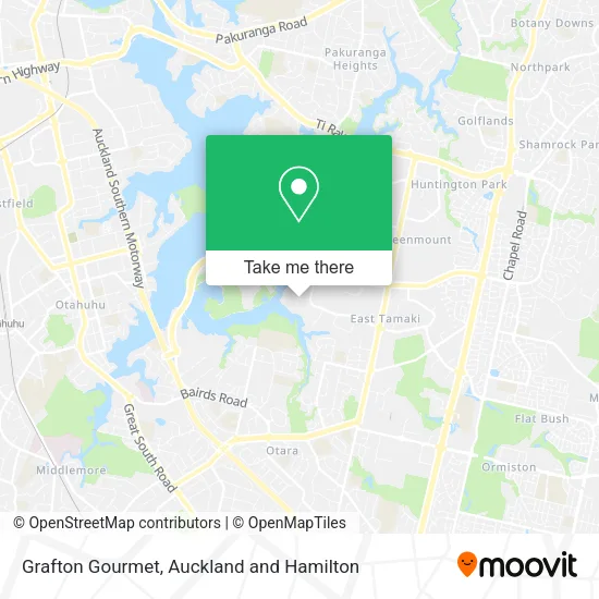 Grafton Gourmet map