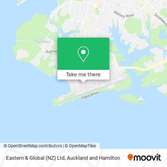 Eastern & Global (NZ) Ltd map