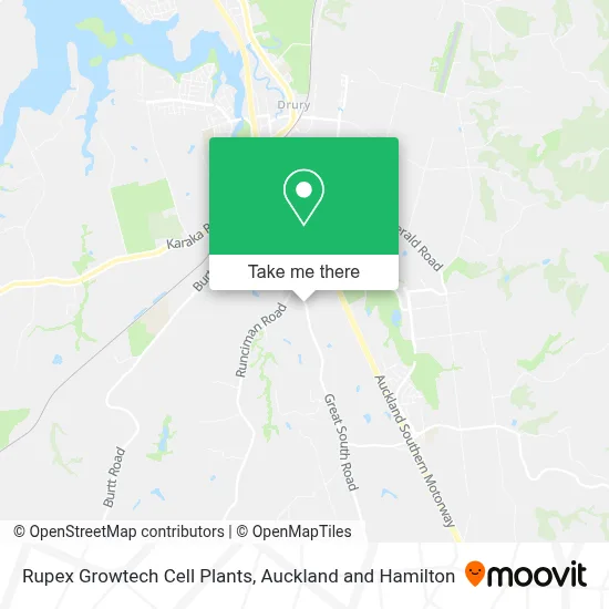 Rupex Growtech Cell Plants map