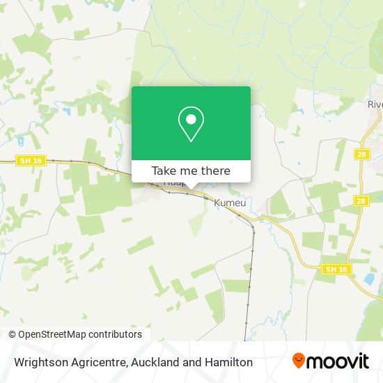 Wrightson Agricentre map