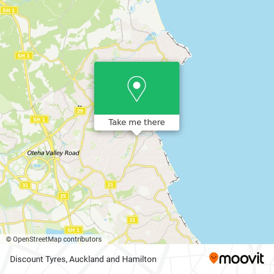 Discount Tyres map