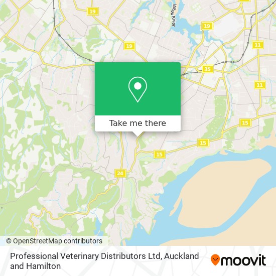 Professional Veterinary Distributors Ltd地图