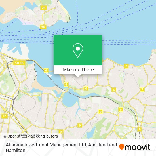 Akarana Investment Management Ltd map