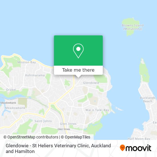 Glendowie - St Heliers Veterinary Clinic地图